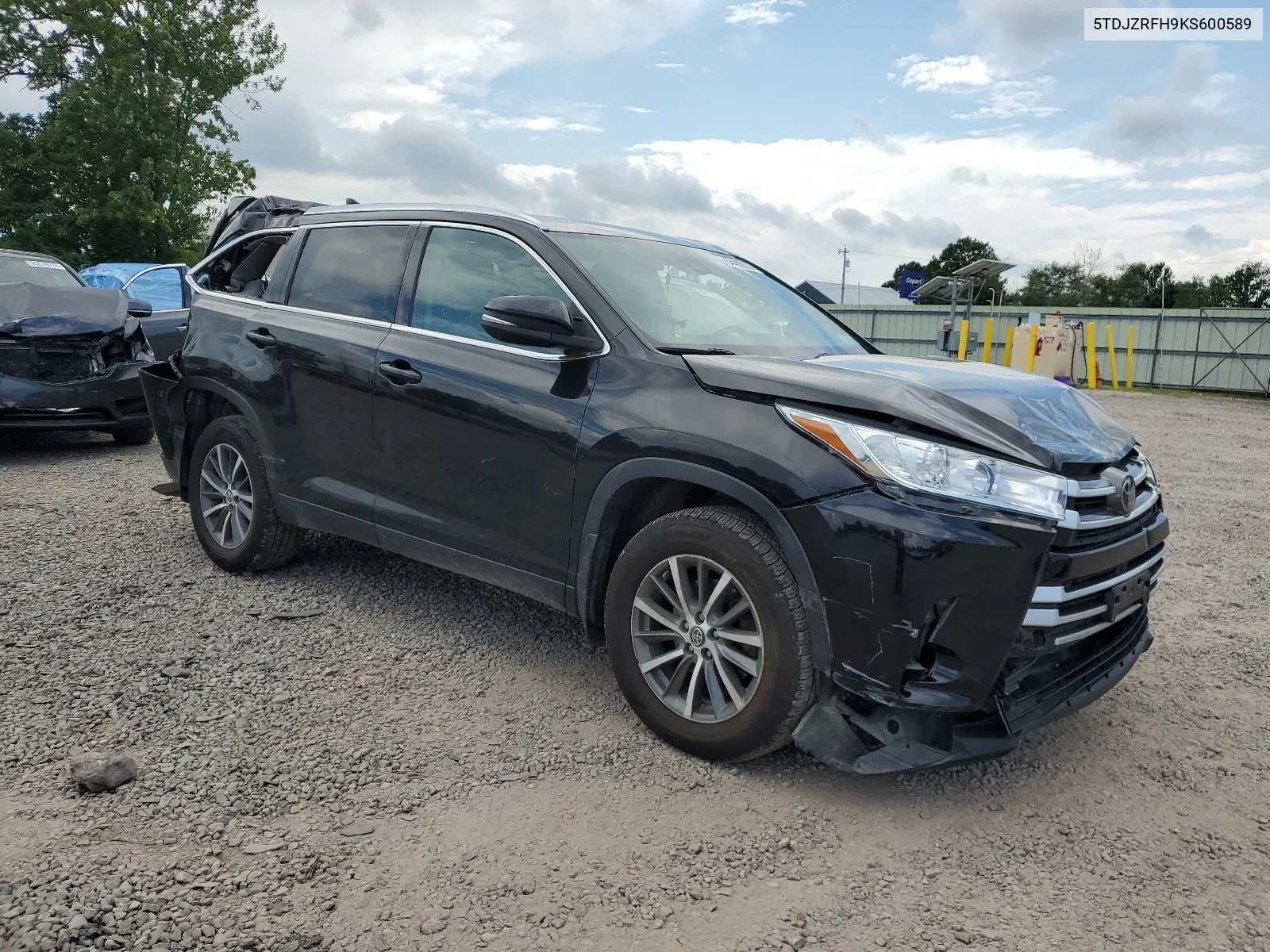 2019 Toyota Highlander Se VIN: 5TDJZRFH9KS600589 Lot: 64480274