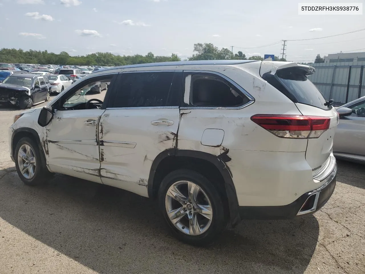 2019 Toyota Highlander Limited VIN: 5TDDZRFH3KS938776 Lot: 65751964