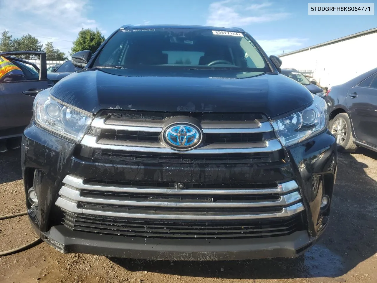 2019 Toyota Highlander Hybrid Limited VIN: 5TDDGRFH8KS064771 Lot: 65827164