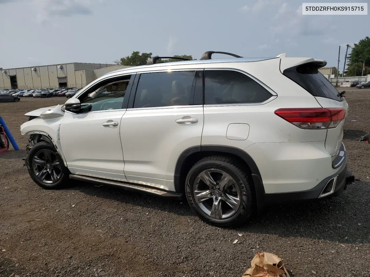 2019 Toyota Highlander Limited VIN: 5TDDZRFH0KS915715 Lot: 67210954