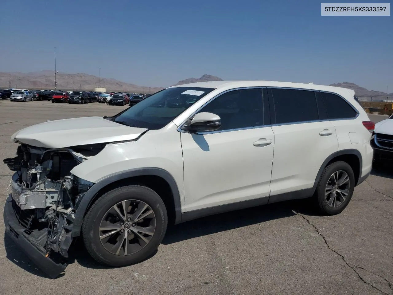 2019 Toyota Highlander Le VIN: 5TDZZRFH5KS333597 Lot: 70315784