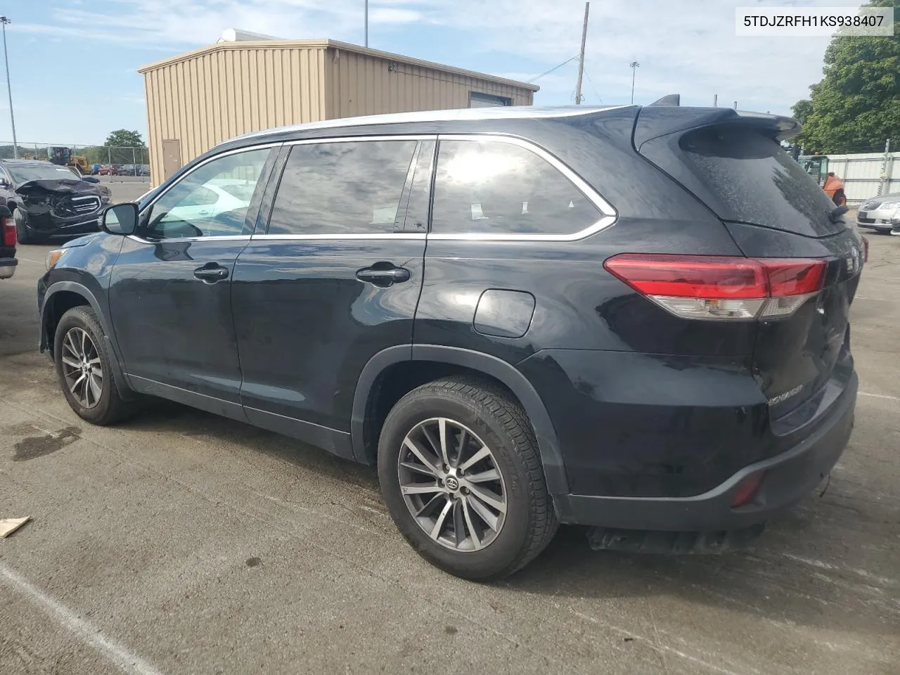 2019 Toyota Highlander Se VIN: 5TDJZRFH1KS938407 Lot: 71466384