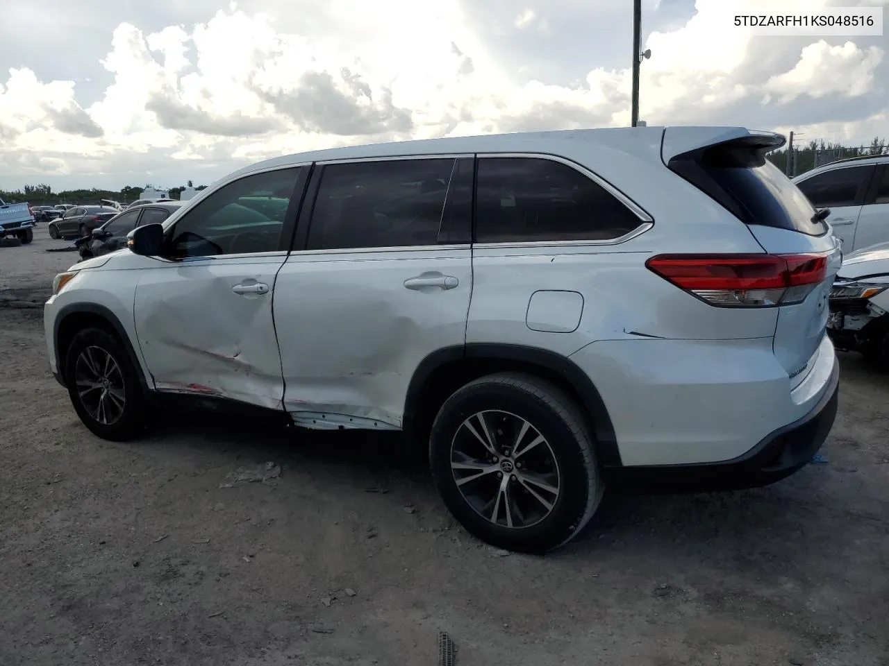 2019 Toyota Highlander Le VIN: 5TDZARFH1KS048516 Lot: 71679484