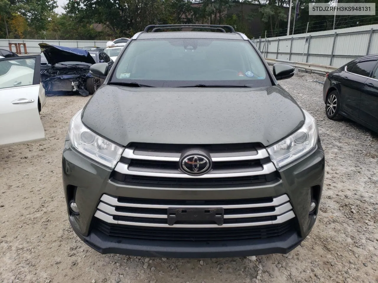 2019 Toyota Highlander Se VIN: 5TDJZRFH3KS948131 Lot: 72512394