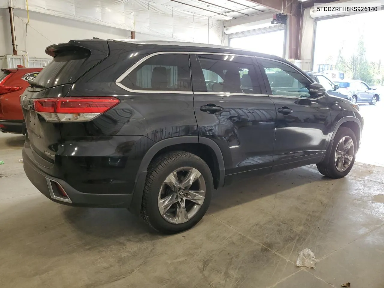 2019 Toyota Highlander Limited VIN: 5TDDZRFH8KS926140 Lot: 73813234