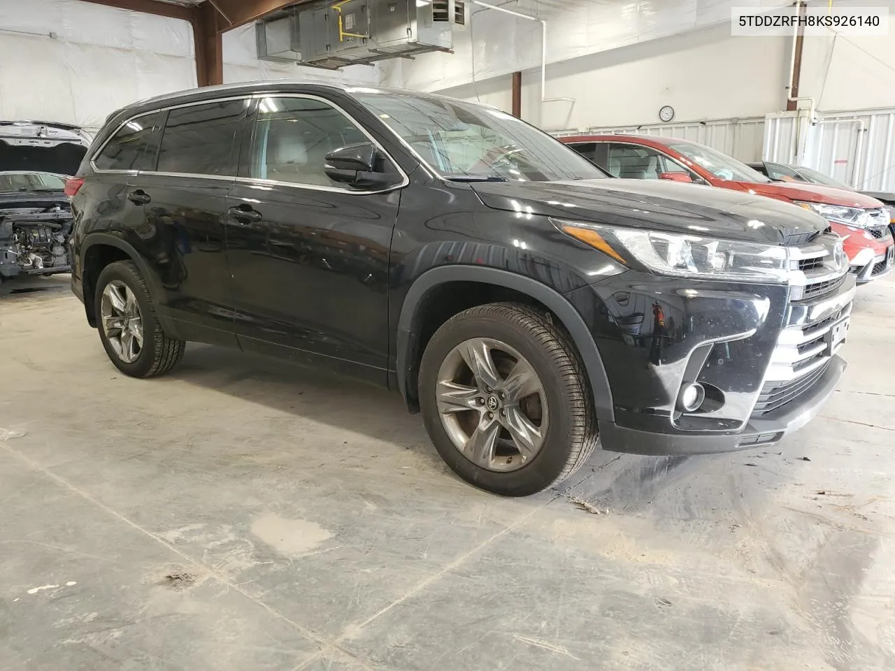 2019 Toyota Highlander Limited VIN: 5TDDZRFH8KS926140 Lot: 73813234