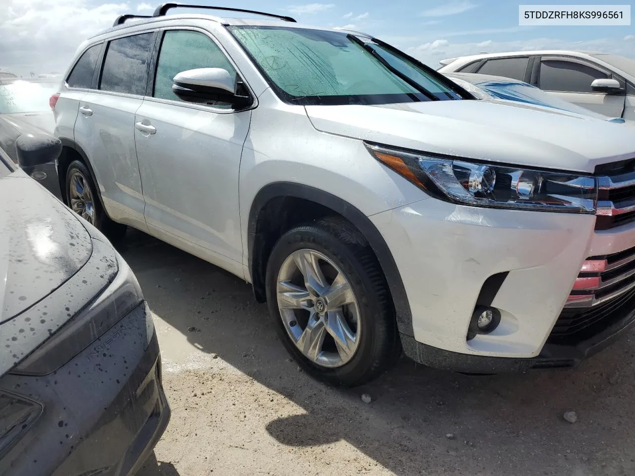 2019 Toyota Highlander Limited VIN: 5TDDZRFH8KS996561 Lot: 74713034