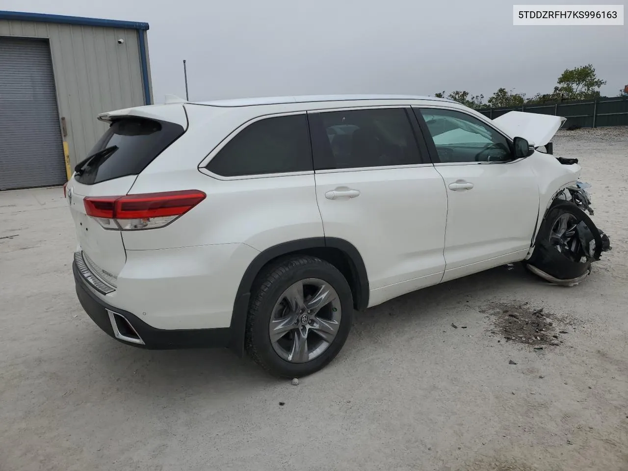 2019 Toyota Highlander Limited VIN: 5TDDZRFH7KS996163 Lot: 76346804