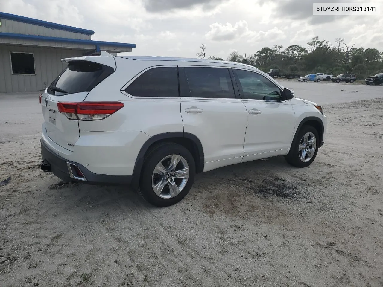 2019 Toyota Highlander Limited VIN: 5TDYZRFH0KS313141 Lot: 79848084