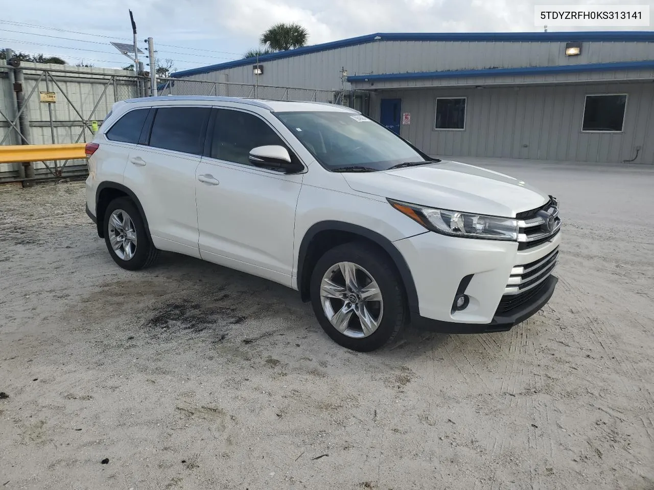 2019 Toyota Highlander Limited VIN: 5TDYZRFH0KS313141 Lot: 79848084