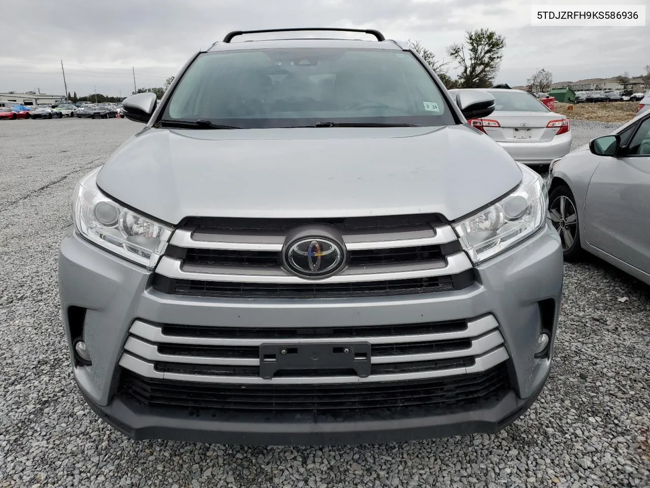 2019 Toyota Highlander Se VIN: 5TDJZRFH9KS586936 Lot: 81831824