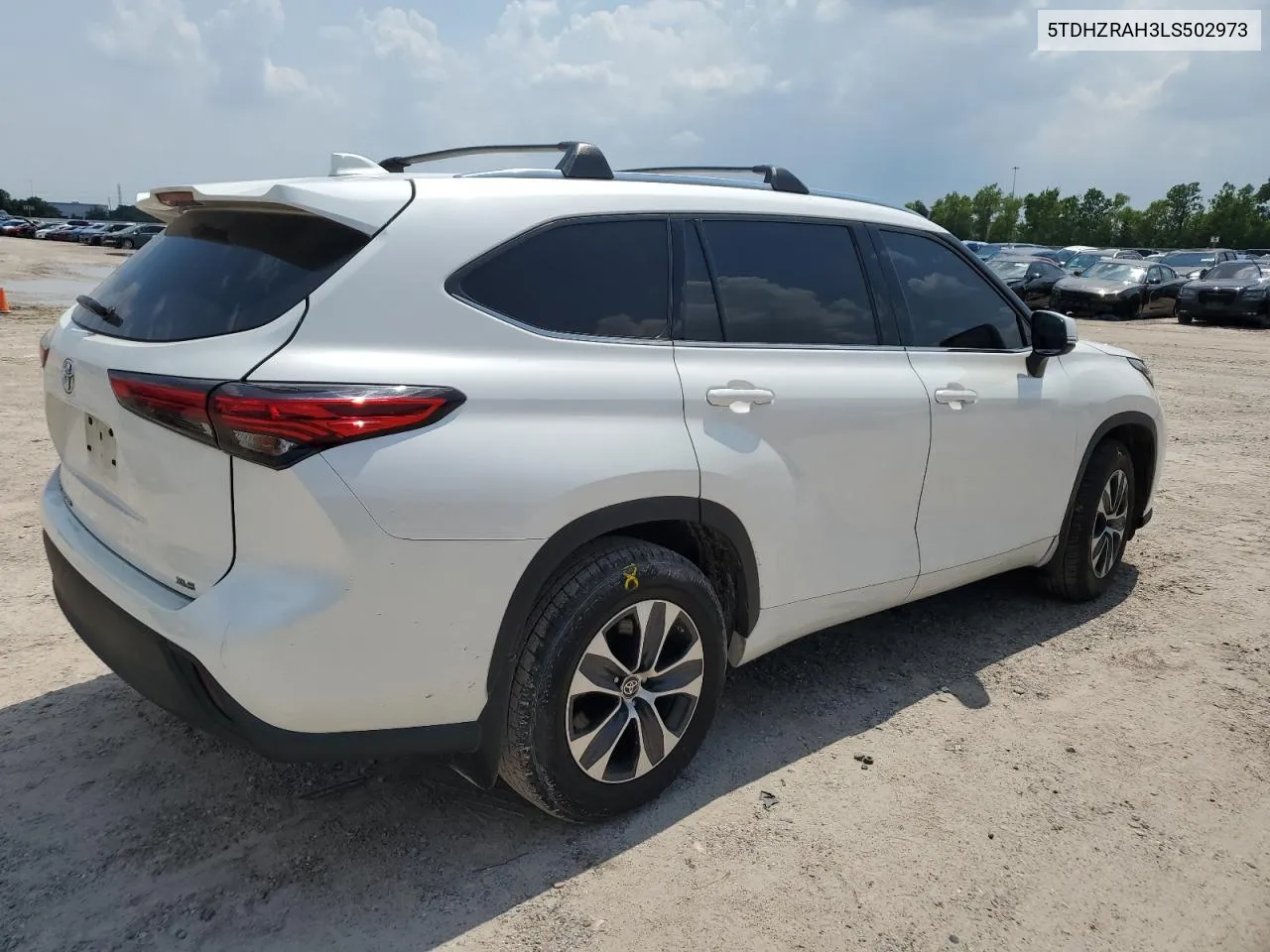 2020 Toyota Highlander Xle VIN: 5TDHZRAH3LS502973 Lot: 57577384