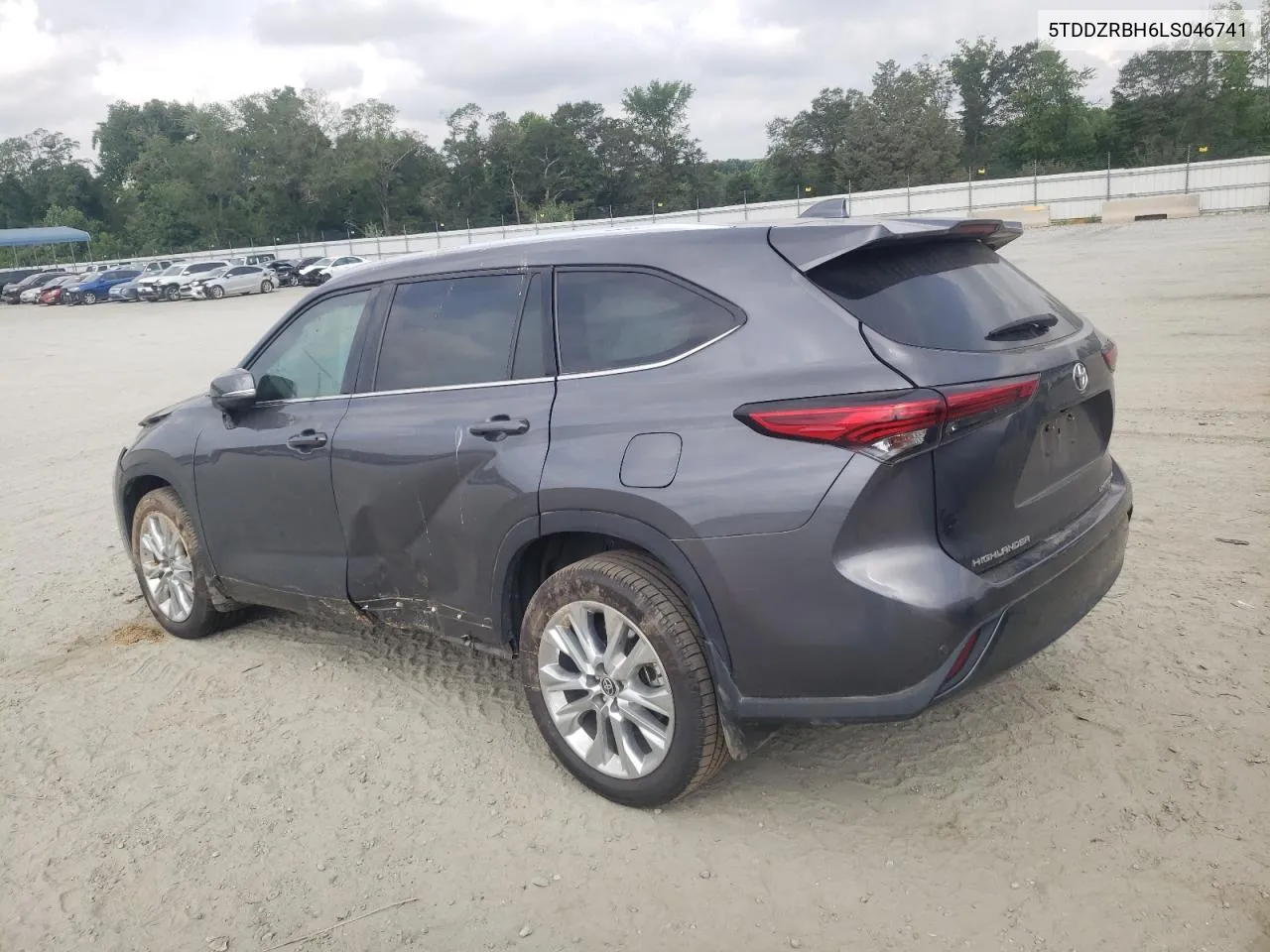 2020 Toyota Highlander Limited VIN: 5TDDZRBH6LS046741 Lot: 60754354