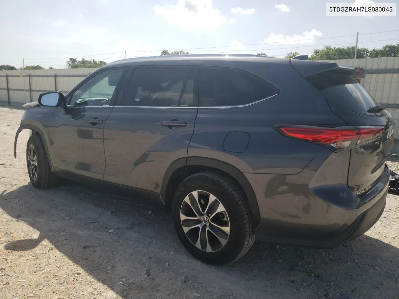 2020 Toyota Highlander Xle VIN: 5TDGZRAH7LS030045 Lot: 61379544