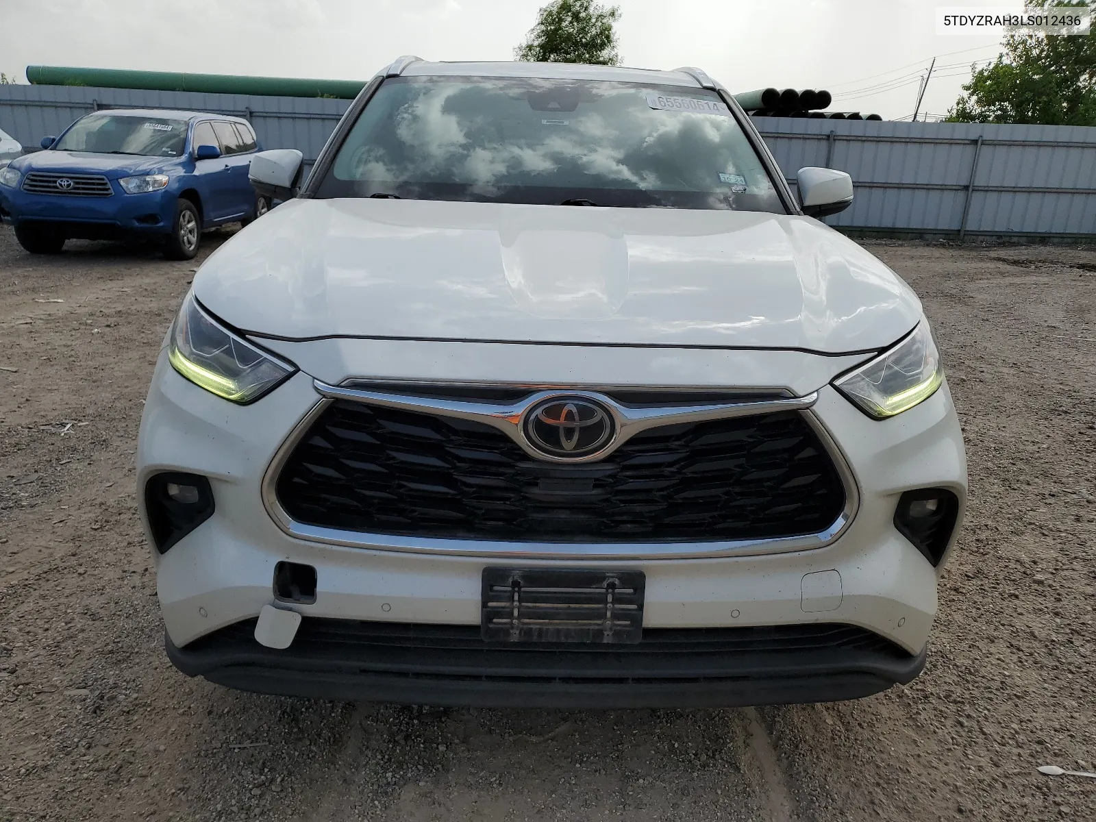 2020 Toyota Highlander Limited VIN: 5TDYZRAH3LS012436 Lot: 65560614