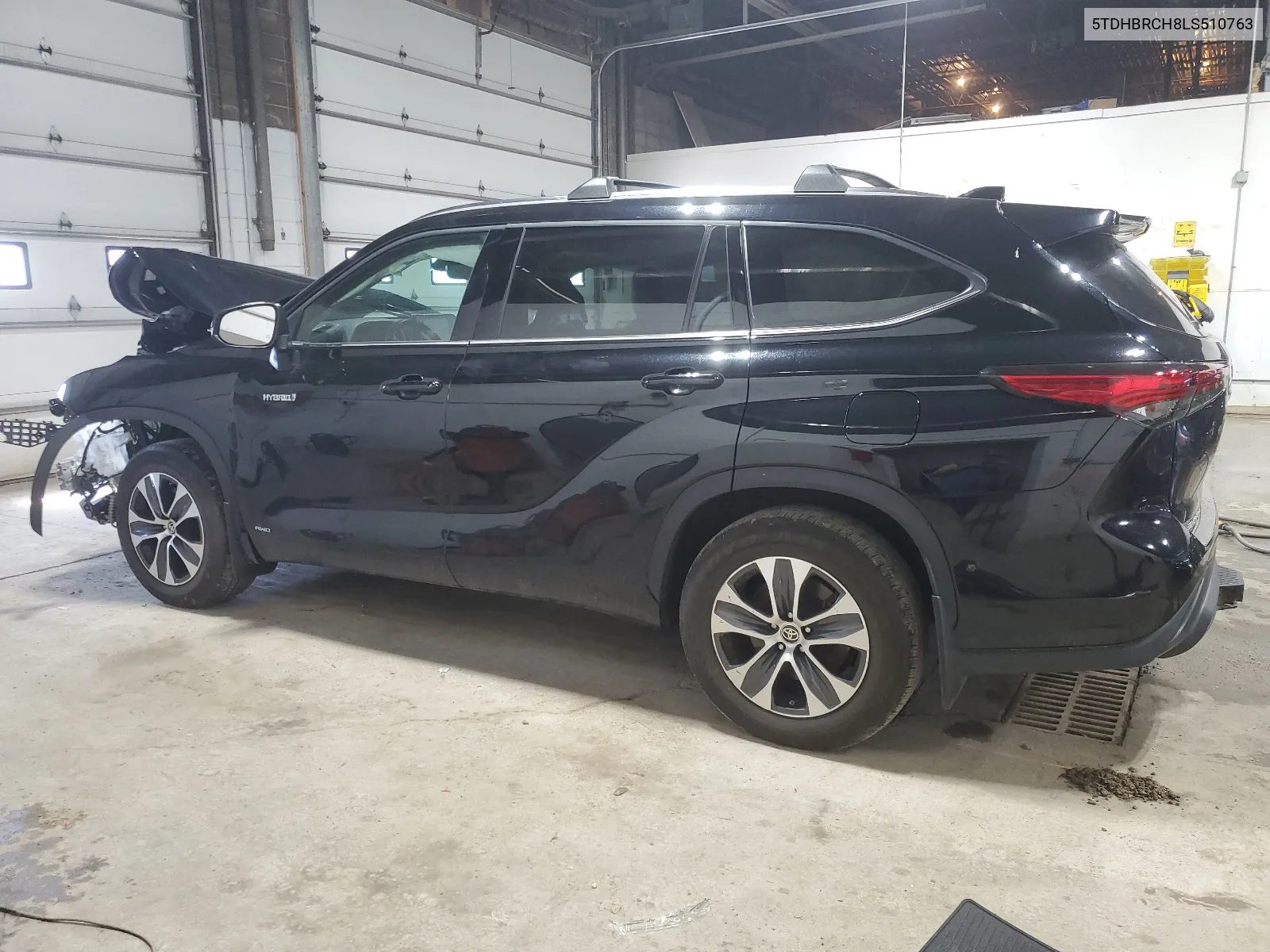 2020 Toyota Highlander Hybrid Xle VIN: 5TDHBRCH8LS510763 Lot: 65965914