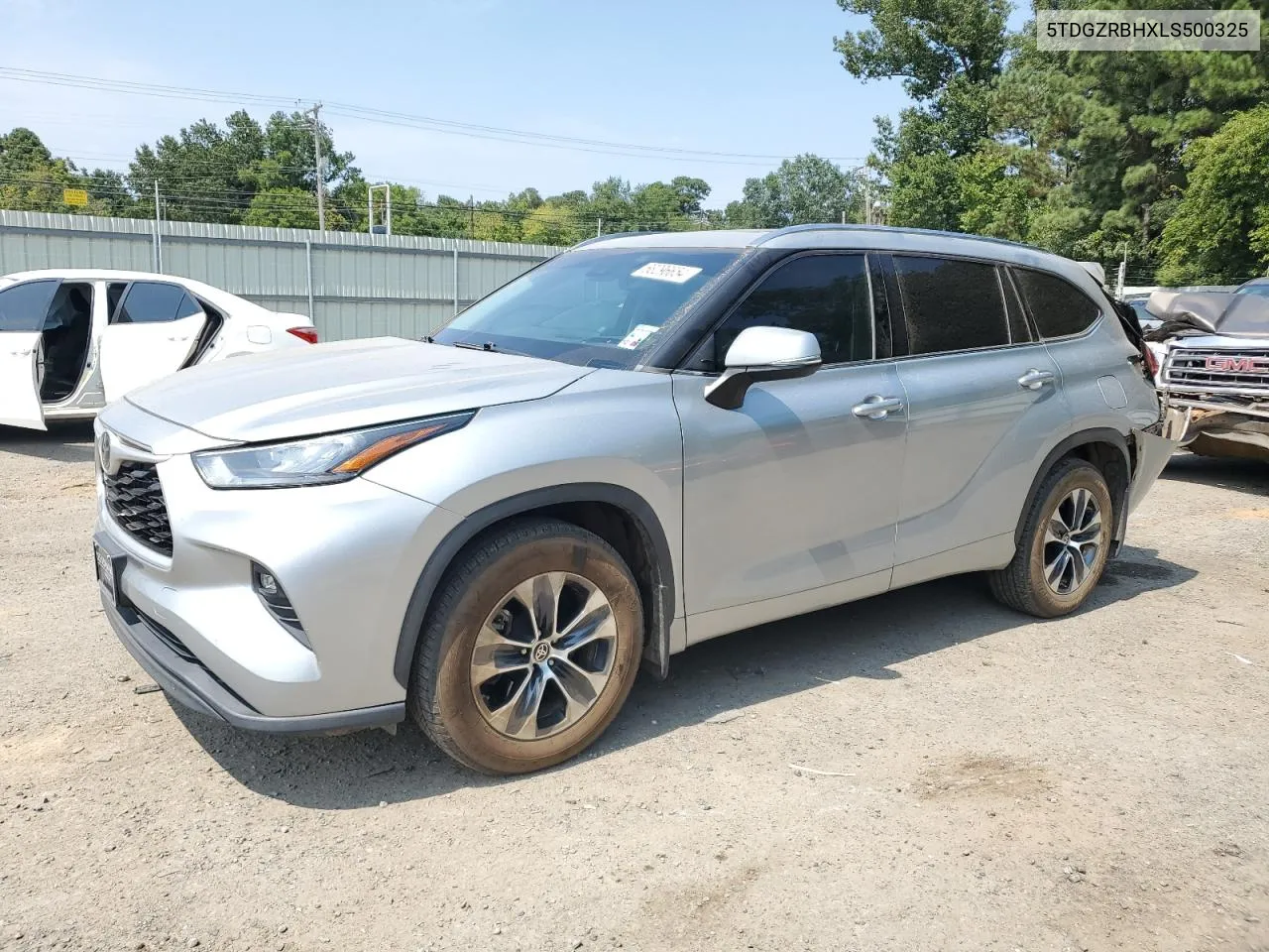 2020 Toyota Highlander Xle VIN: 5TDGZRBHXLS500325 Lot: 68296654