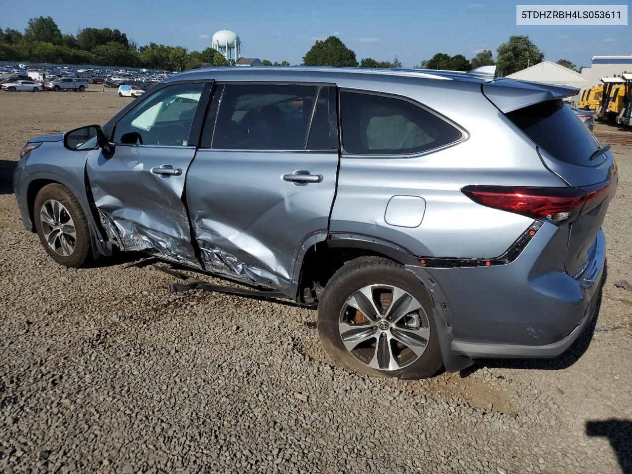 2020 Toyota Highlander Xle VIN: 5TDHZRBH4LS053611 Lot: 68855564