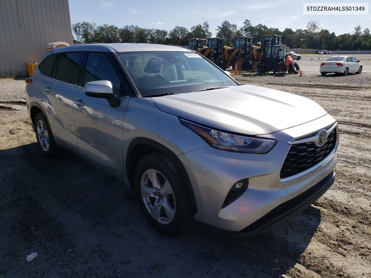 2020 Toyota Highlander L VIN: 5TDZZRAH4LS501349 Lot: 69952704