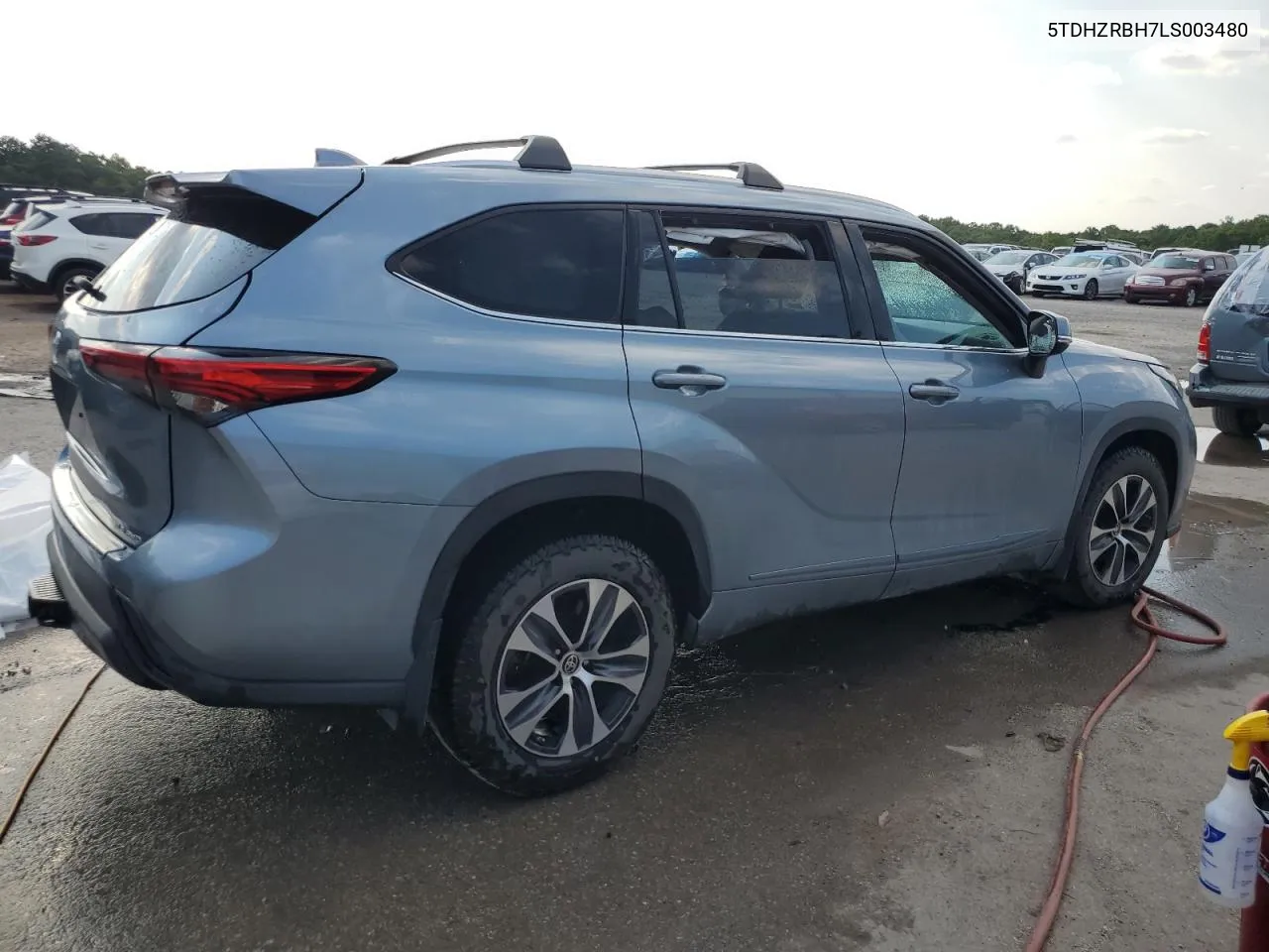 2020 Toyota Highlander Xle VIN: 5TDHZRBH7LS003480 Lot: 70995904