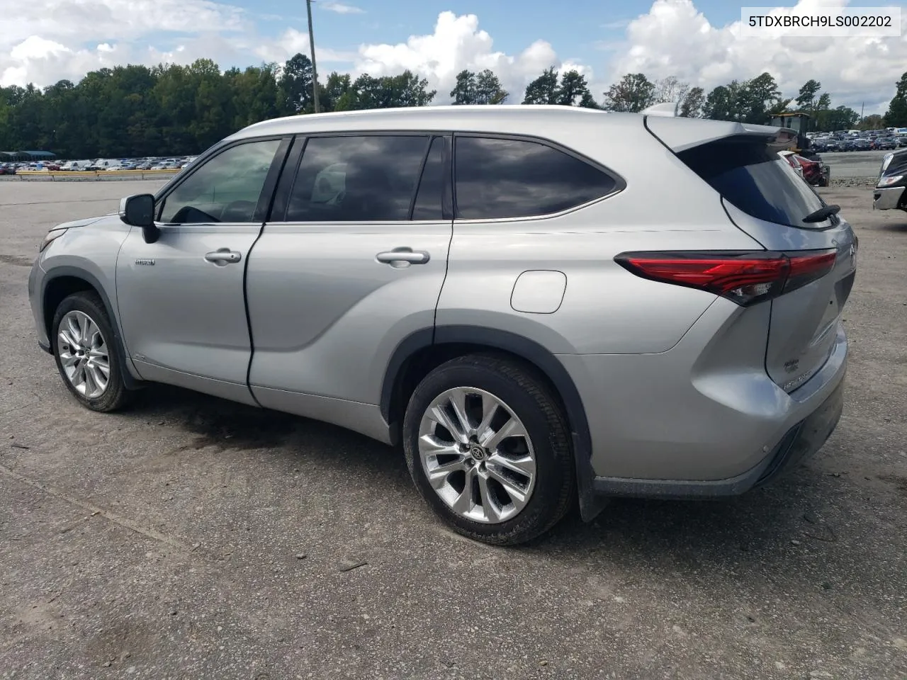 2020 Toyota Highlander Hybrid Limited VIN: 5TDXBRCH9LS002202 Lot: 71817004