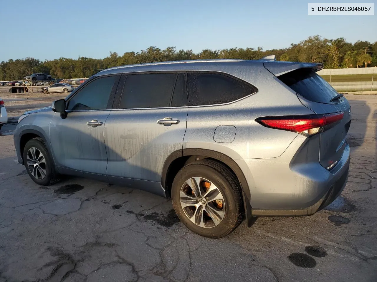 2020 Toyota Highlander Xle VIN: 5TDHZRBH2LS046057 Lot: 76424994