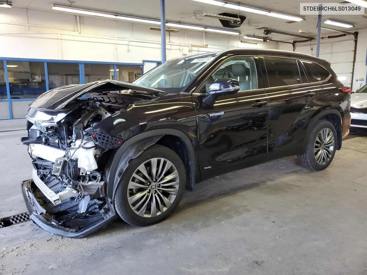 5TDEBRCH6LS013049 2020 Toyota Highlander Hybrid Platinum