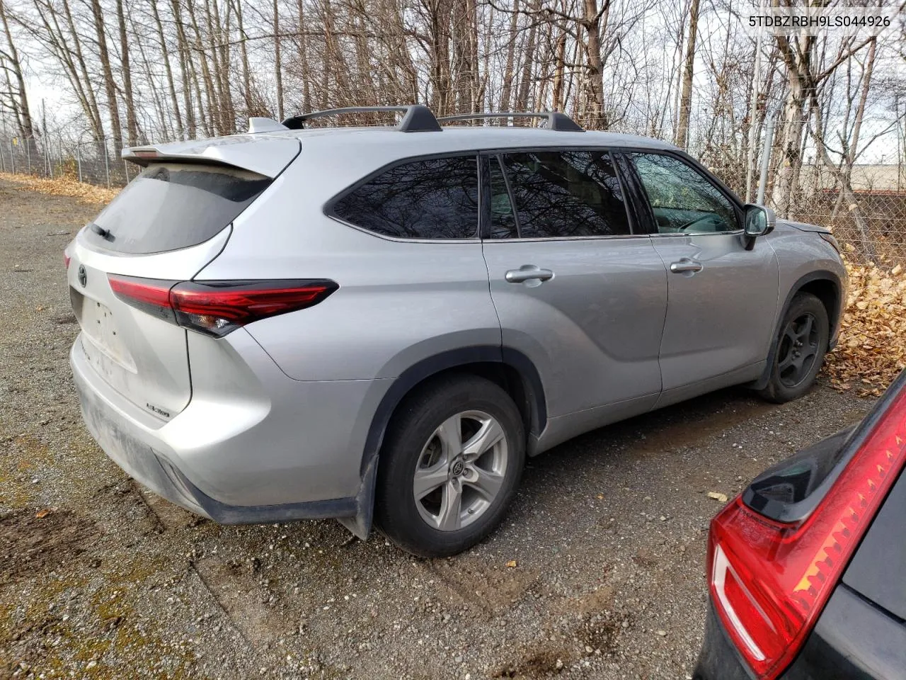 2020 Toyota Highlander L VIN: 5TDBZRBH9LS044926 Lot: 78068624