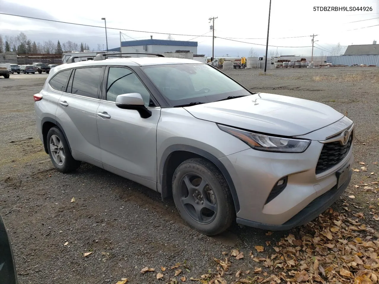 2020 Toyota Highlander L VIN: 5TDBZRBH9LS044926 Lot: 78068624