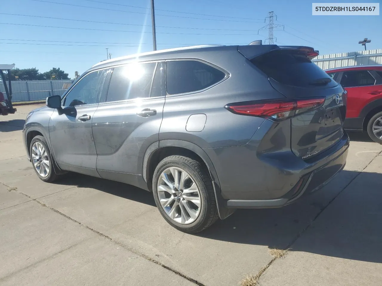 2020 Toyota Highlander Limited VIN: 5TDDZRBH1LS044167 Lot: 78541964