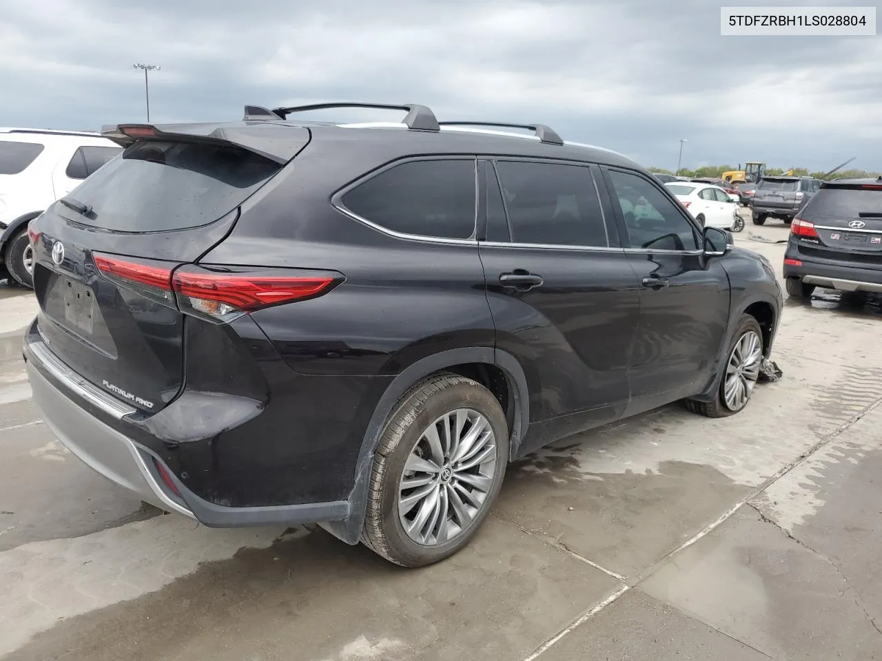 2020 Toyota Highlander Platinum VIN: 5TDFZRBH1LS028804 Lot: 78655994