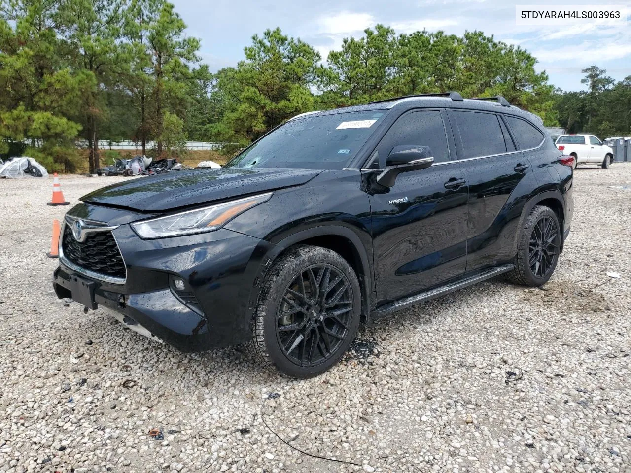 2020 Toyota Highlander Hybrid Limited VIN: 5TDYARAH4LS003963 Lot: 78700524