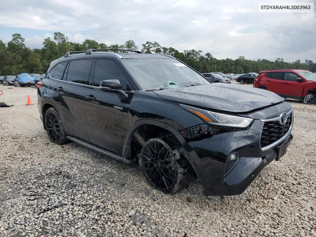 2020 Toyota Highlander Hybrid Limited VIN: 5TDYARAH4LS003963 Lot: 78700524