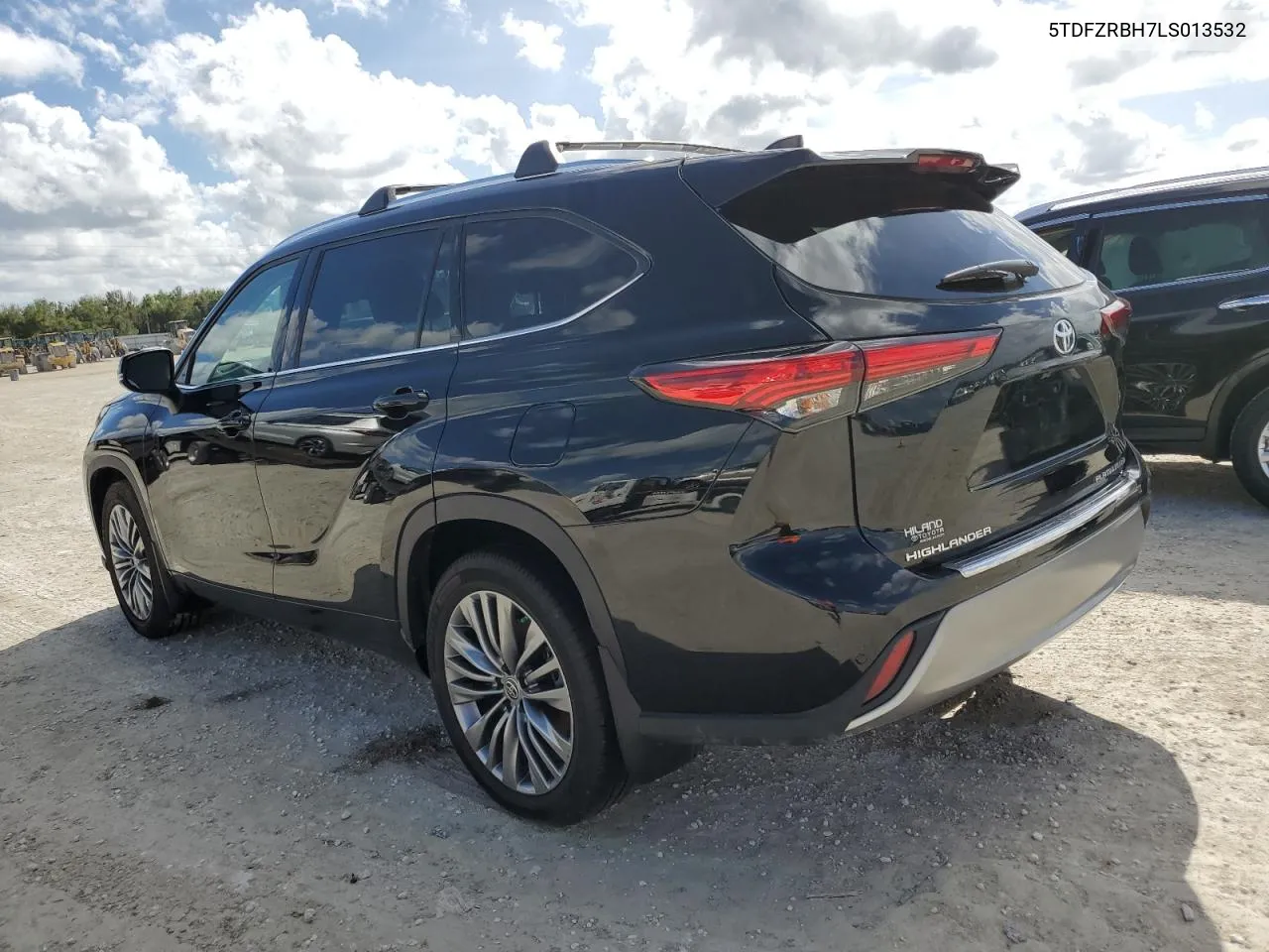 2020 Toyota Highlander Platinum VIN: 5TDFZRBH7LS013532 Lot: 80118794