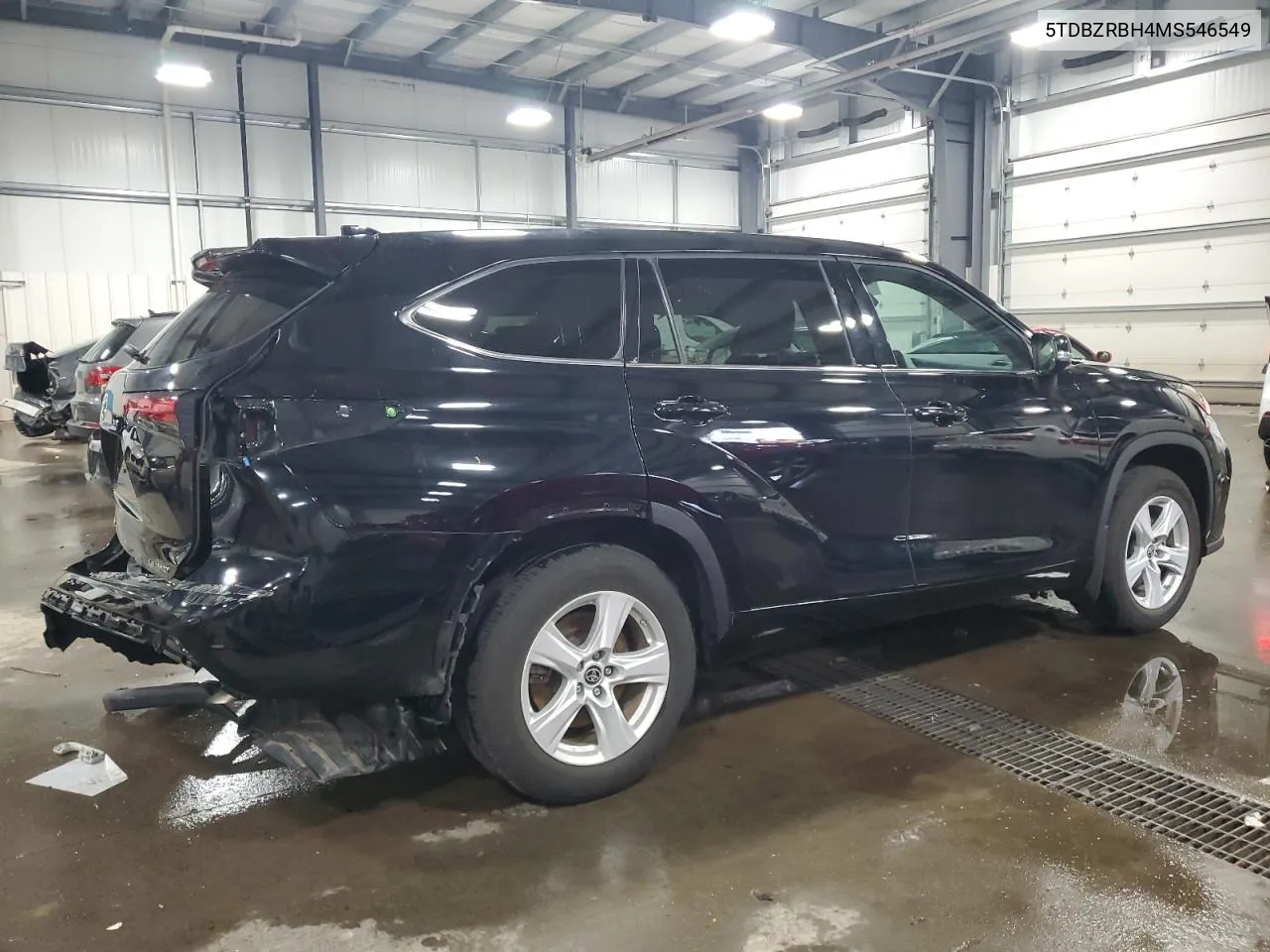 2021 Toyota Highlander L VIN: 5TDBZRBH4MS546549 Lot: 53206794