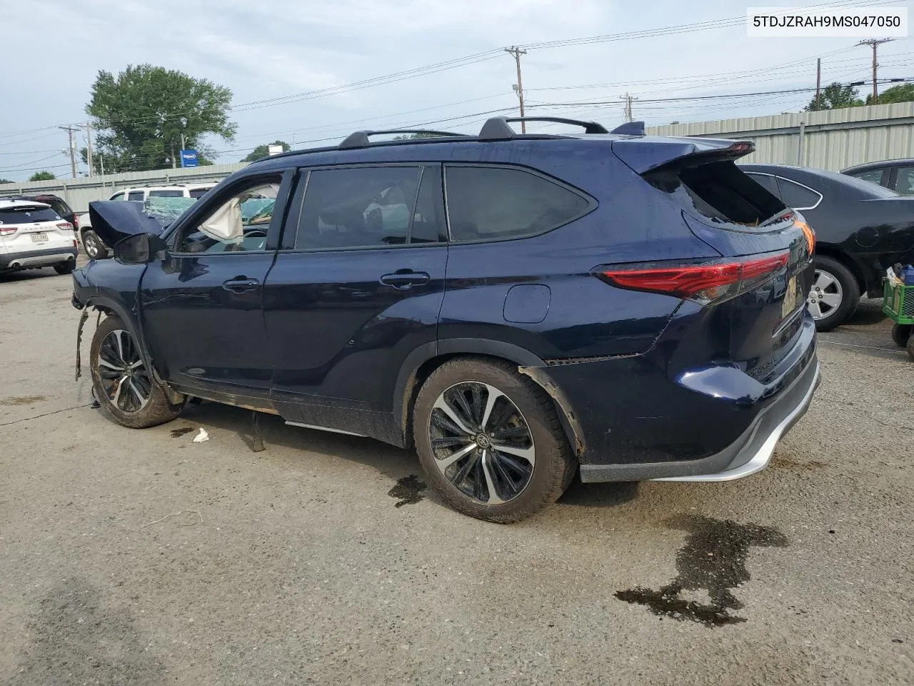 2021 Toyota Highlander Xse VIN: 5TDJZRAH9MS047050 Lot: 55923124