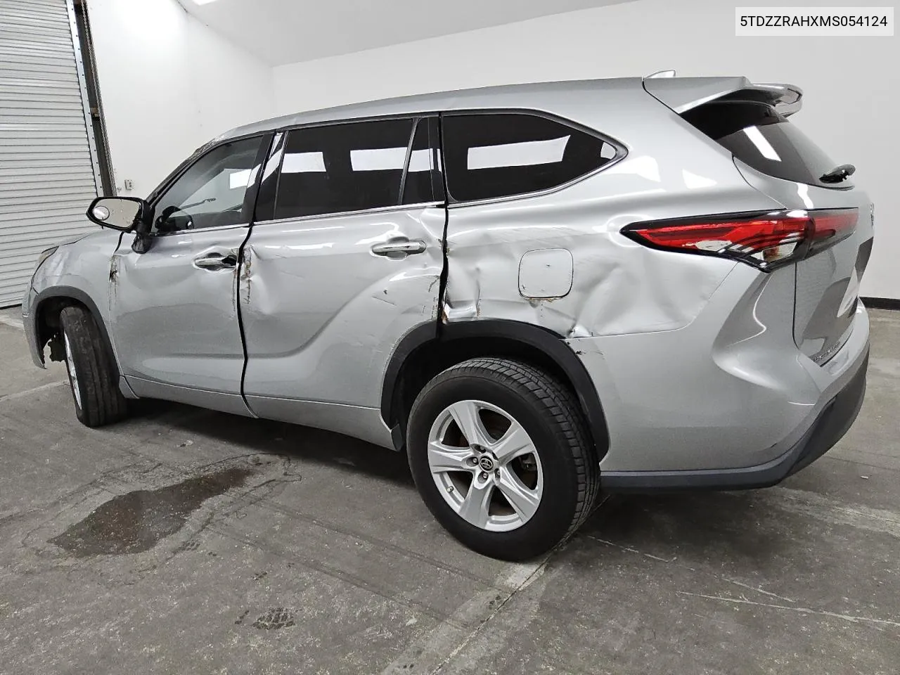 2021 Toyota Highlander L VIN: 5TDZZRAHXMS054124 Lot: 60374904