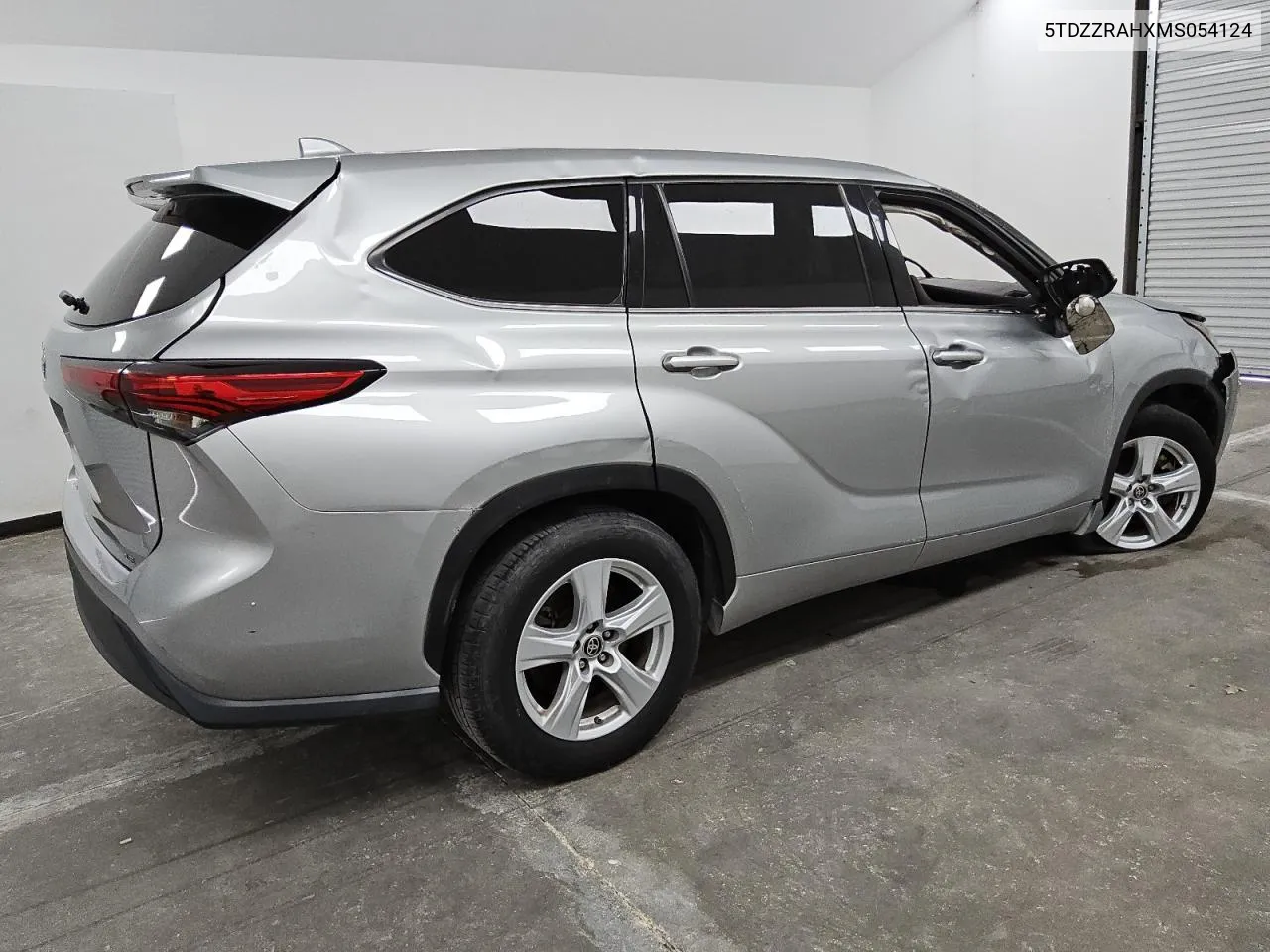 2021 Toyota Highlander L VIN: 5TDZZRAHXMS054124 Lot: 60374904