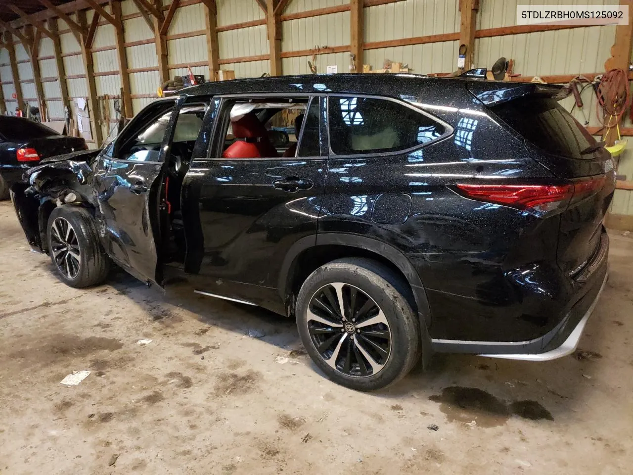 2021 Toyota Highlander Xse VIN: 5TDLZRBH0MS125092 Lot: 62120974