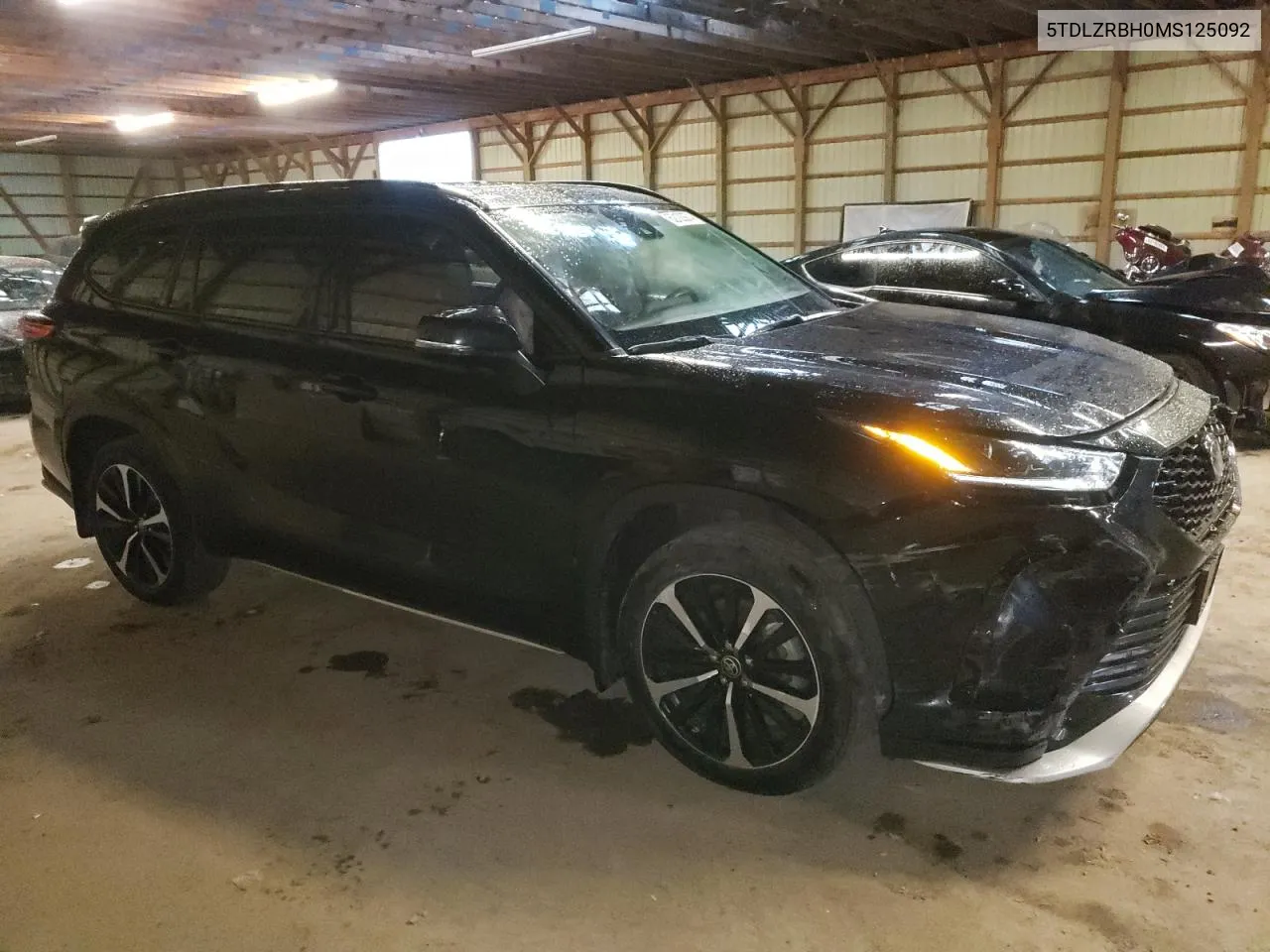 2021 Toyota Highlander Xse VIN: 5TDLZRBH0MS125092 Lot: 62120974