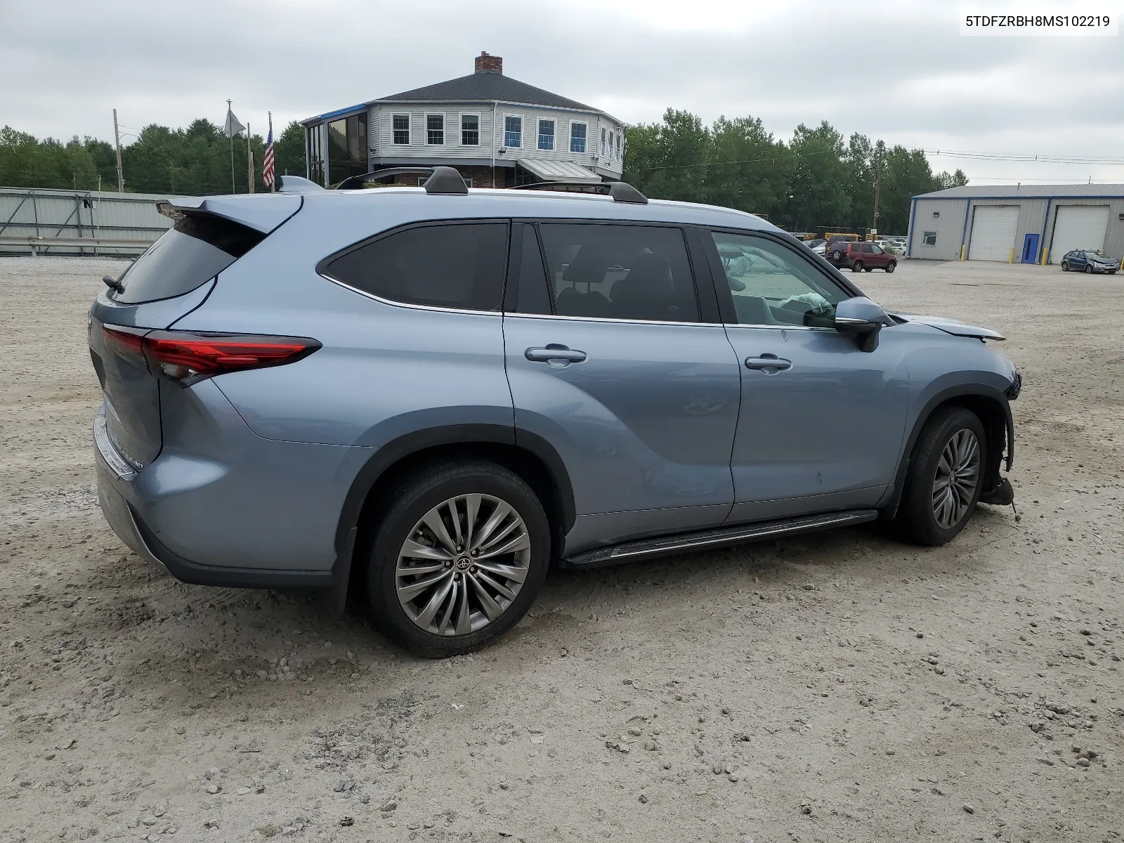 2021 Toyota Highlander Platinum VIN: 5TDFZRBH8MS102219 Lot: 62556624