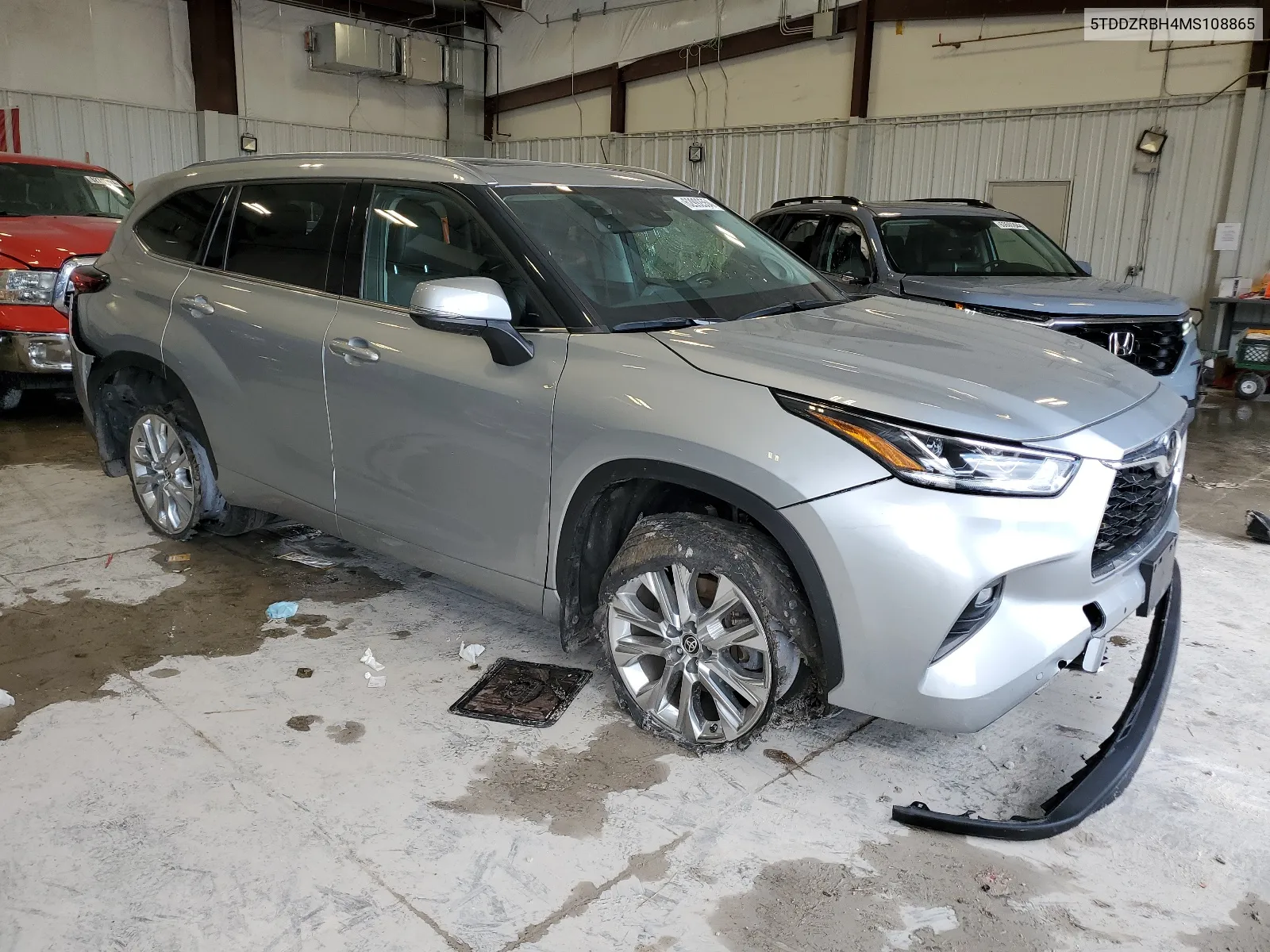 2021 Toyota Highlander Limited VIN: 5TDDZRBH4MS108865 Lot: 62992554