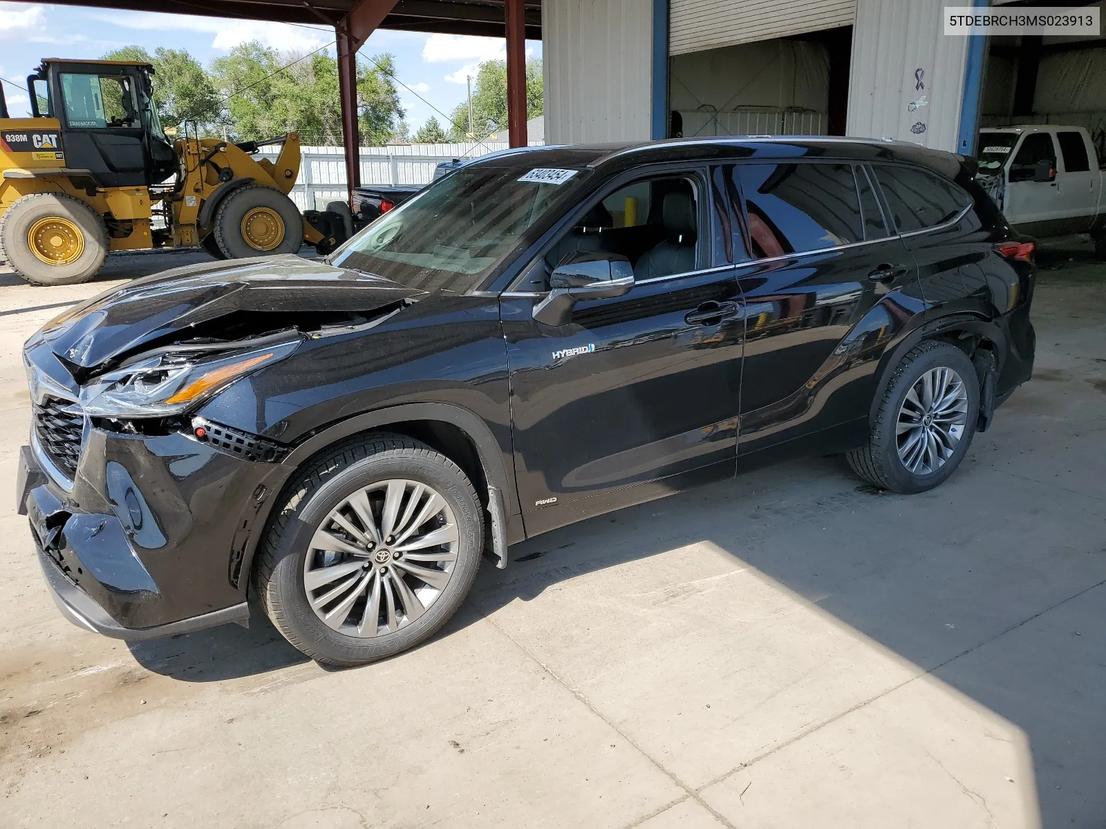 5TDEBRCH3MS023913 2021 Toyota Highlander Hybrid Platinum