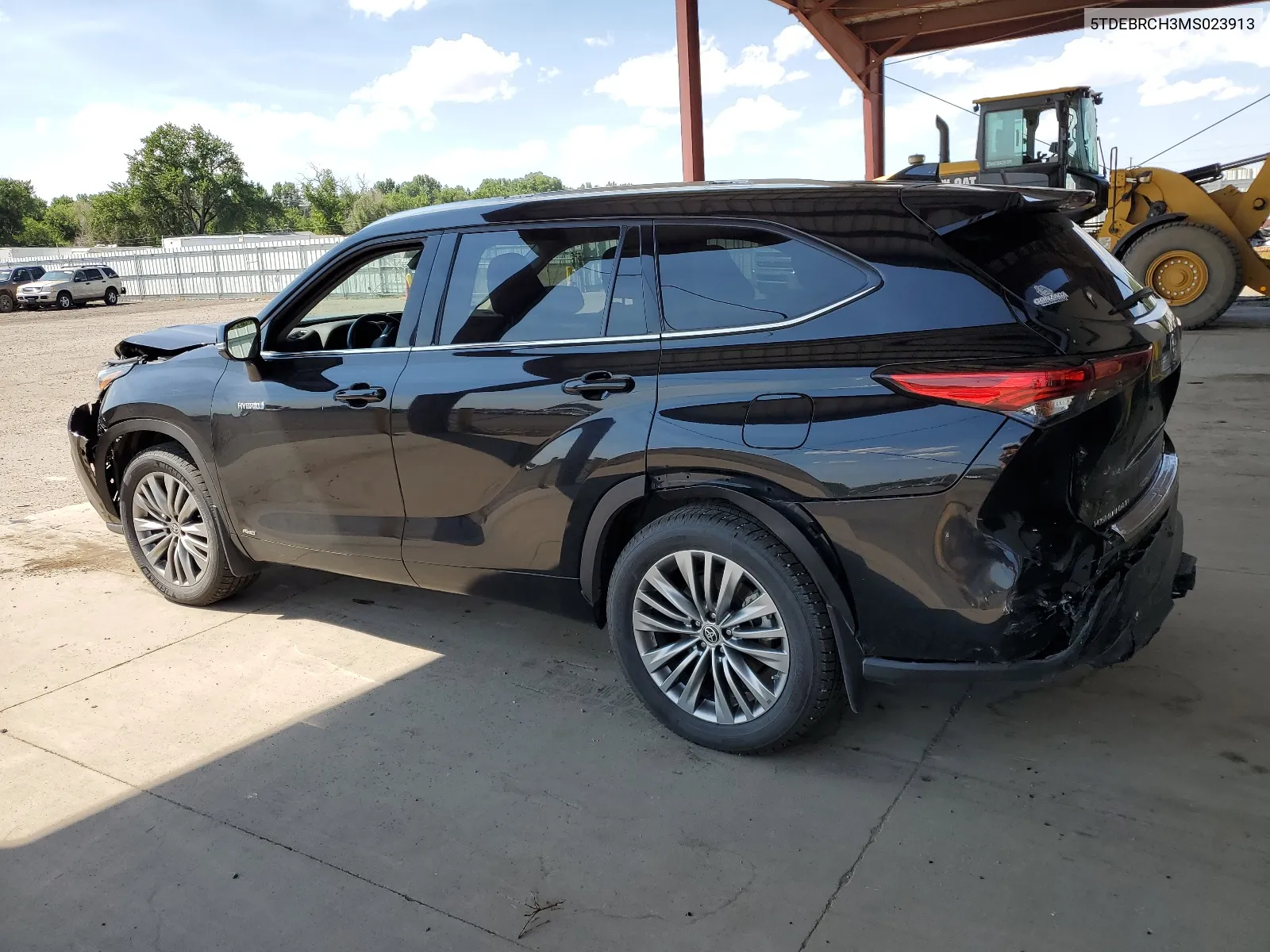 2021 Toyota Highlander Hybrid Platinum VIN: 5TDEBRCH3MS023913 Lot: 63403454