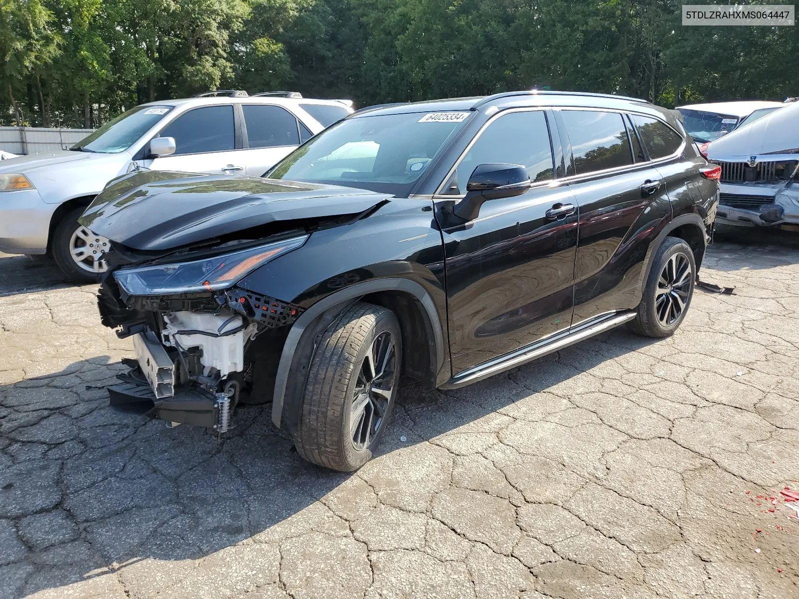 2021 Toyota Highlander Xse VIN: 5TDLZRAHXMS064447 Lot: 64025334