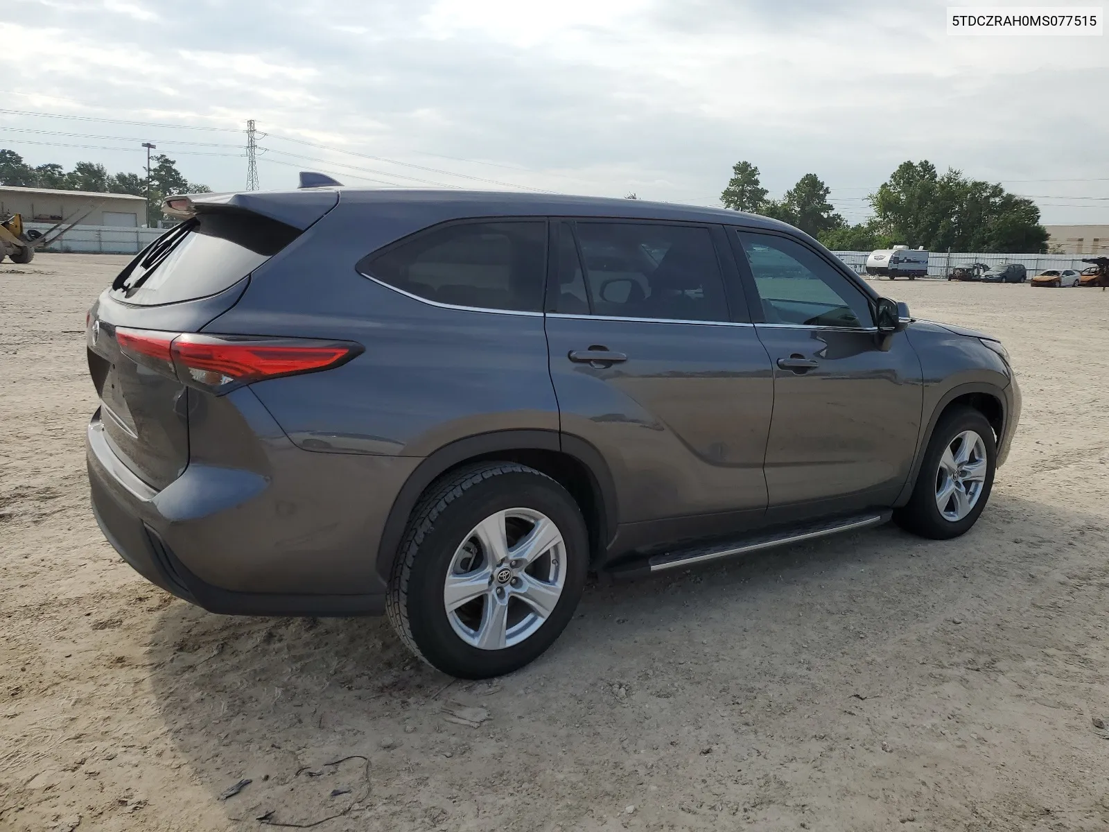 2021 Toyota Highlander L VIN: 5TDCZRAH0MS077515 Lot: 64115974