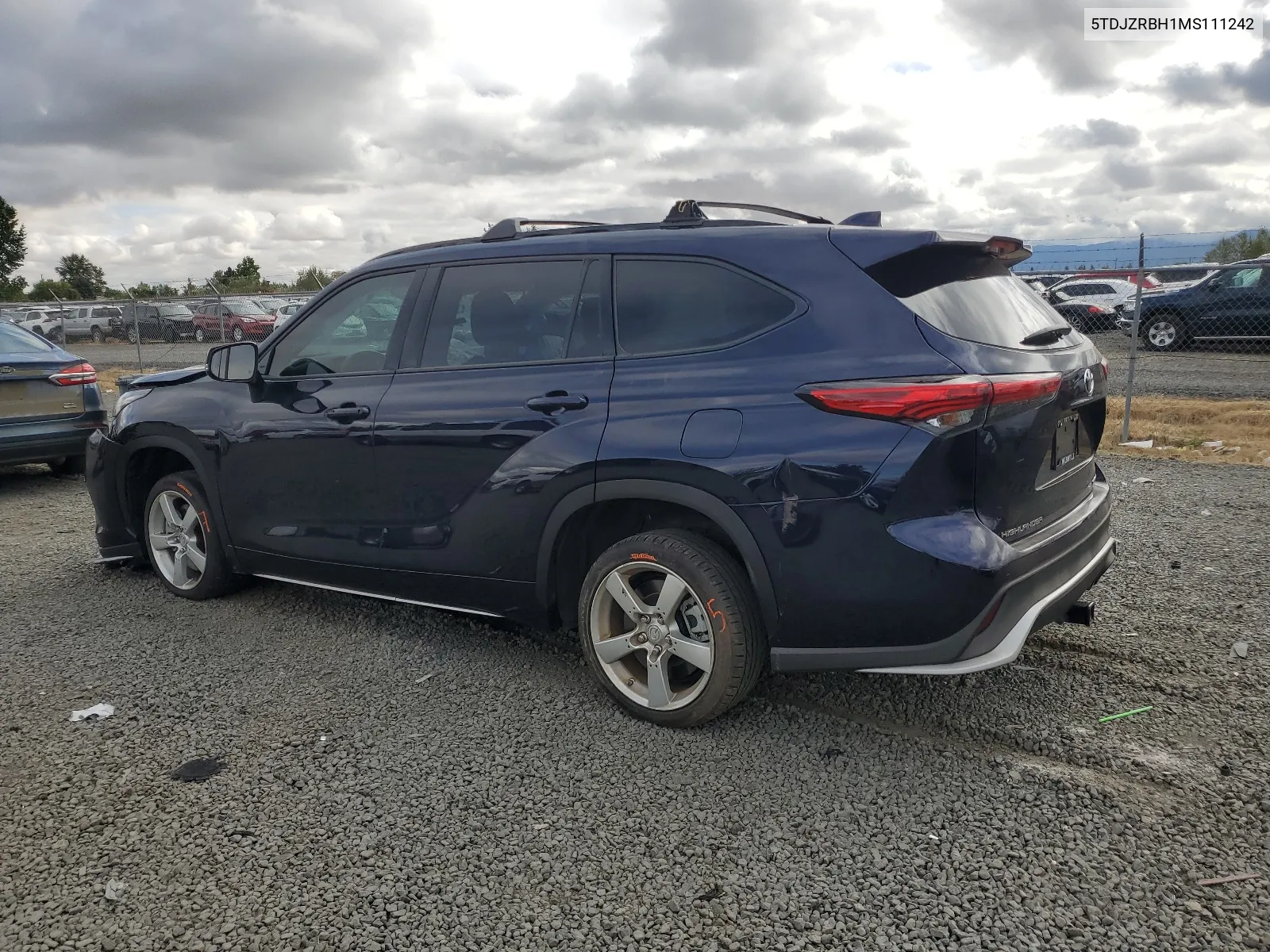 2021 Toyota Highlander Xse VIN: 5TDJZRBH1MS111242 Lot: 64512674