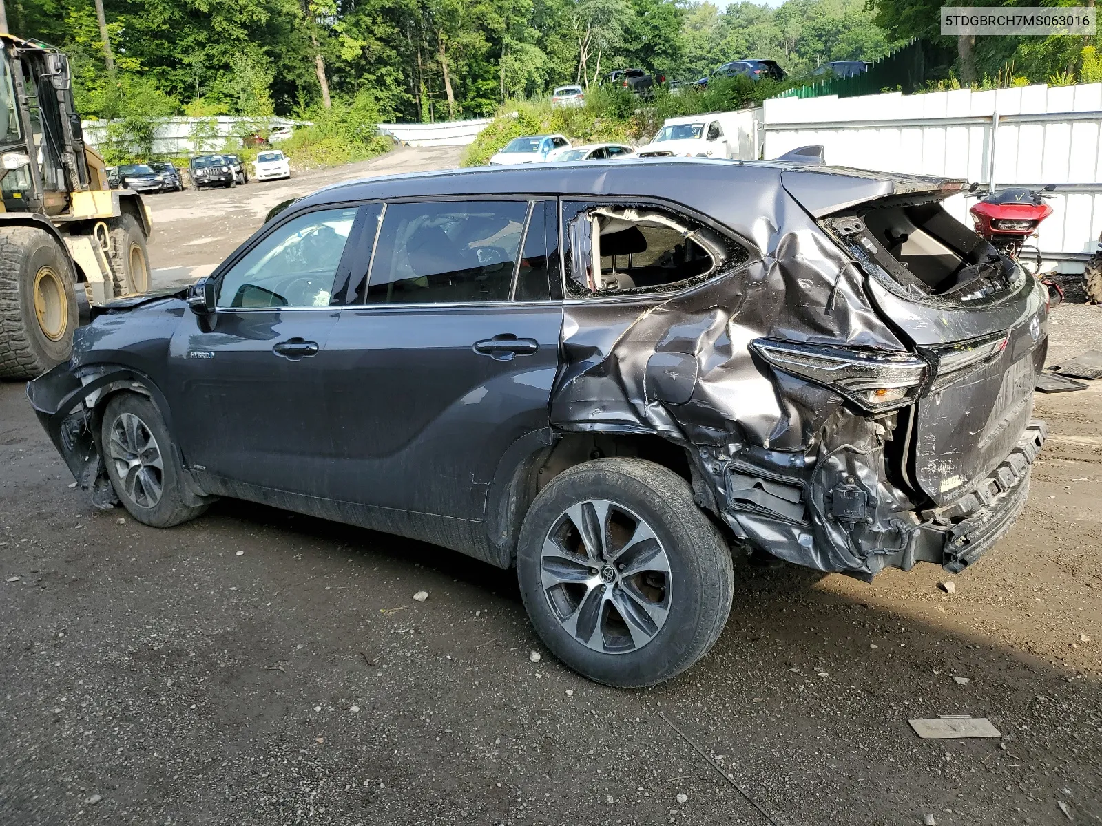 5TDGBRCH7MS063016 2021 Toyota Highlander Hybrid Xle