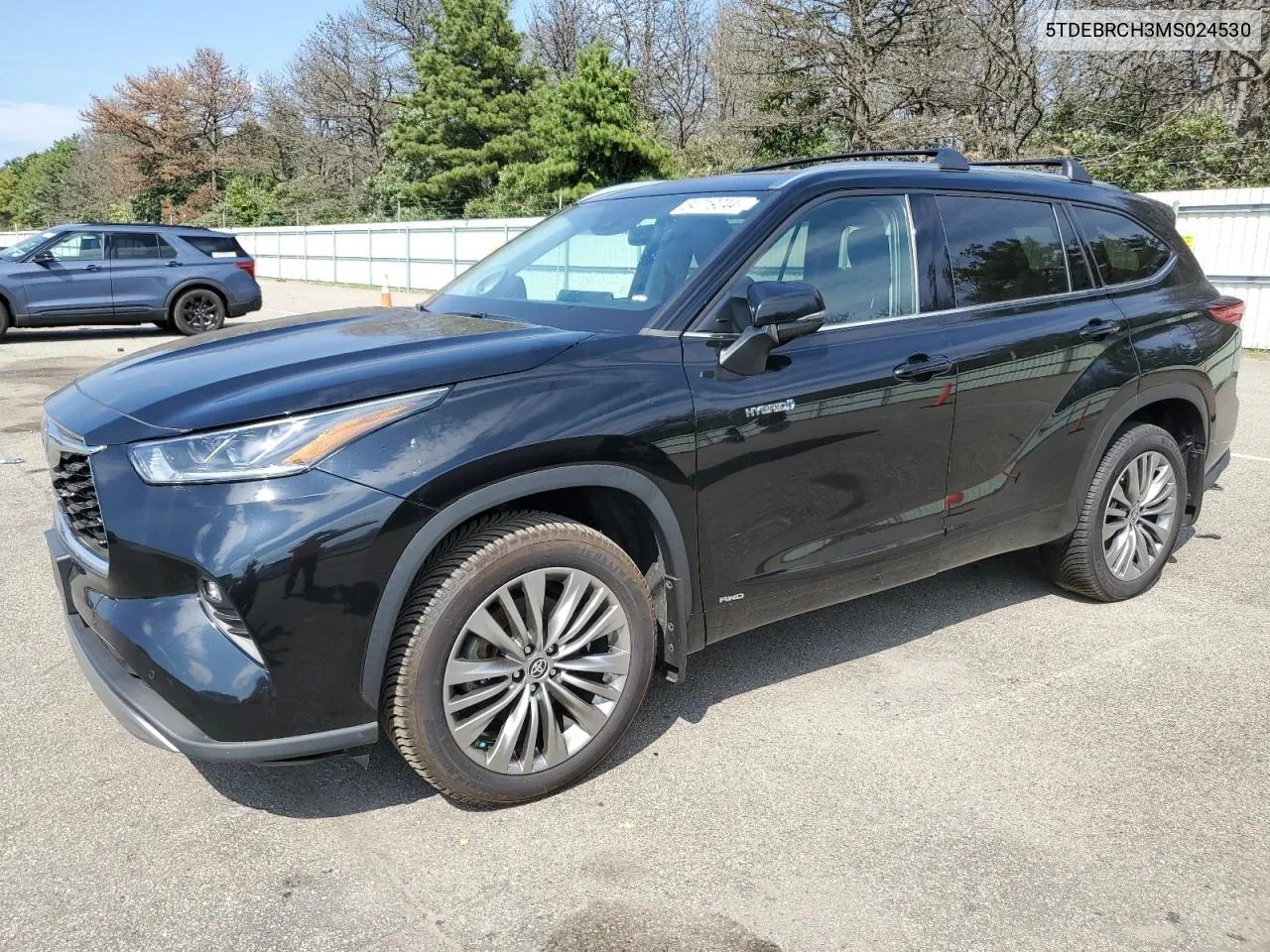 2021 Toyota Highlander Hybrid Platinum VIN: 5TDEBRCH3MS024530 Lot: 64719244