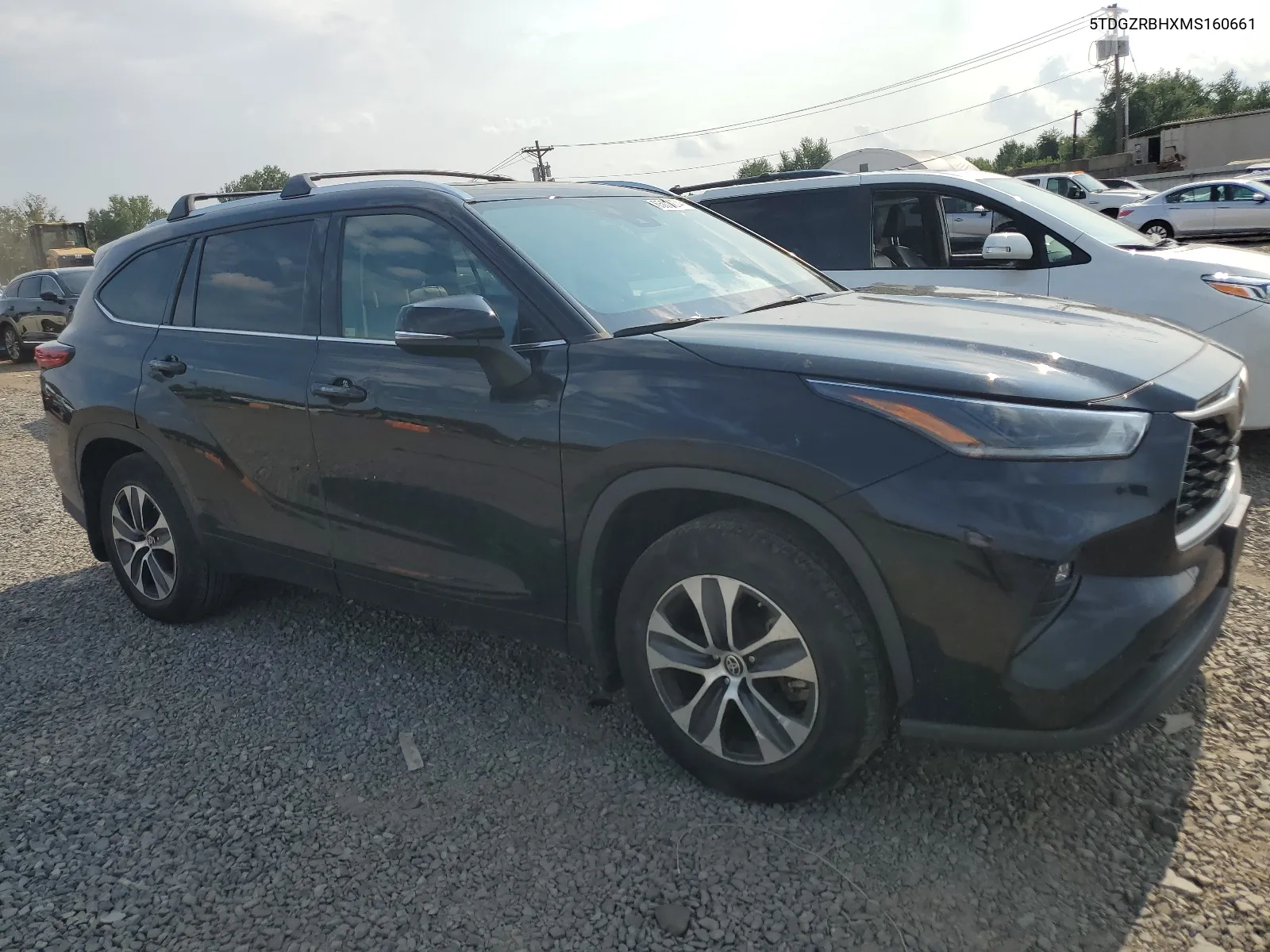 2021 Toyota Highlander Xle VIN: 5TDGZRBHXMS160661 Lot: 65014274